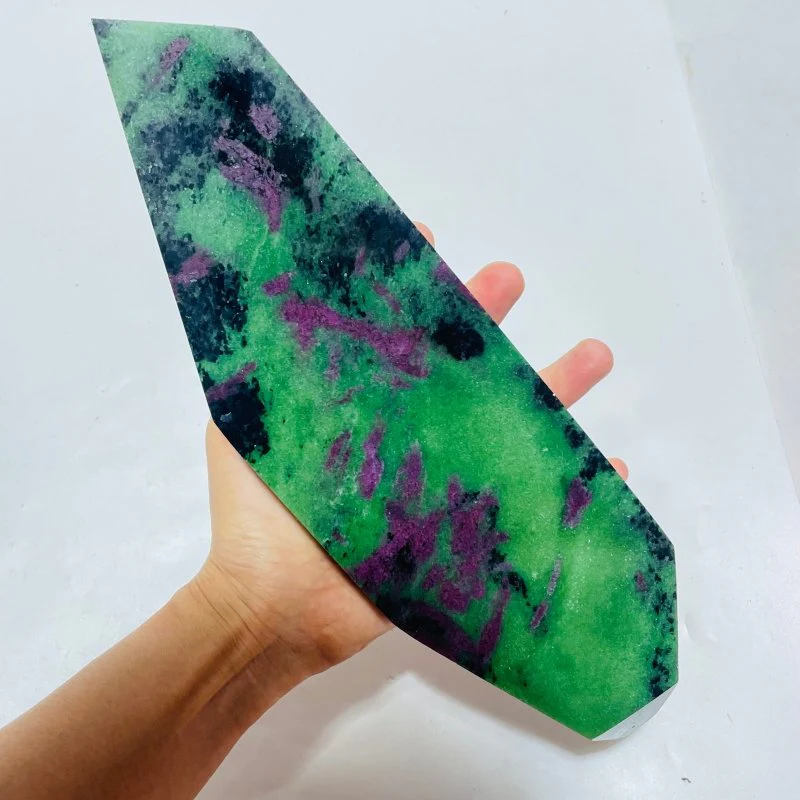 2 Pieces Large Ruby Zoisite Free Form - Image 7