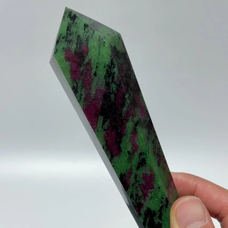 Ruby Zoisite Point Magic Wand Scepter Crystal Wholesale - Image 3