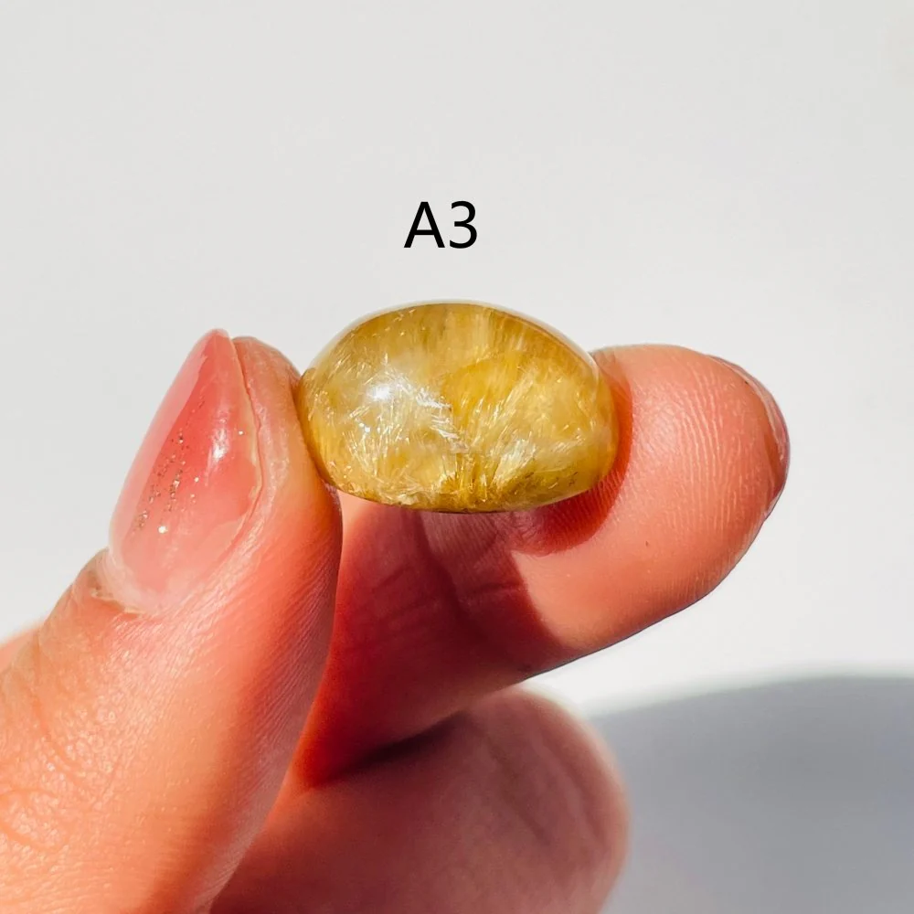 Rutile Crystal Cabochon Stone For Jewelry Making DIY Pendant - Image 5