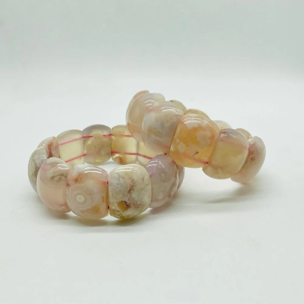 High Quality Sakura Flower Agate Bracelets Wholesale - Image 2