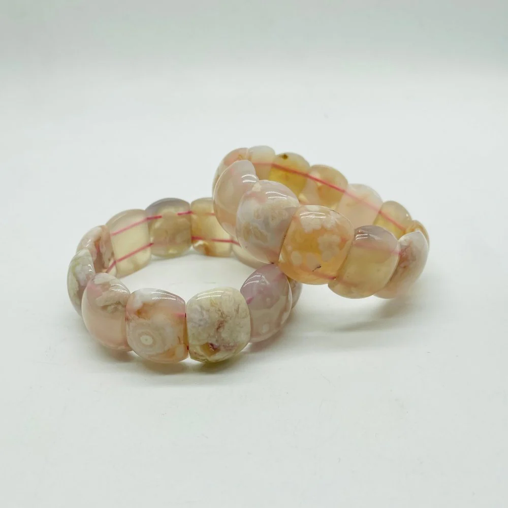 High Quality Sakura Flower Agate Bracelets Wholesale - Image 3