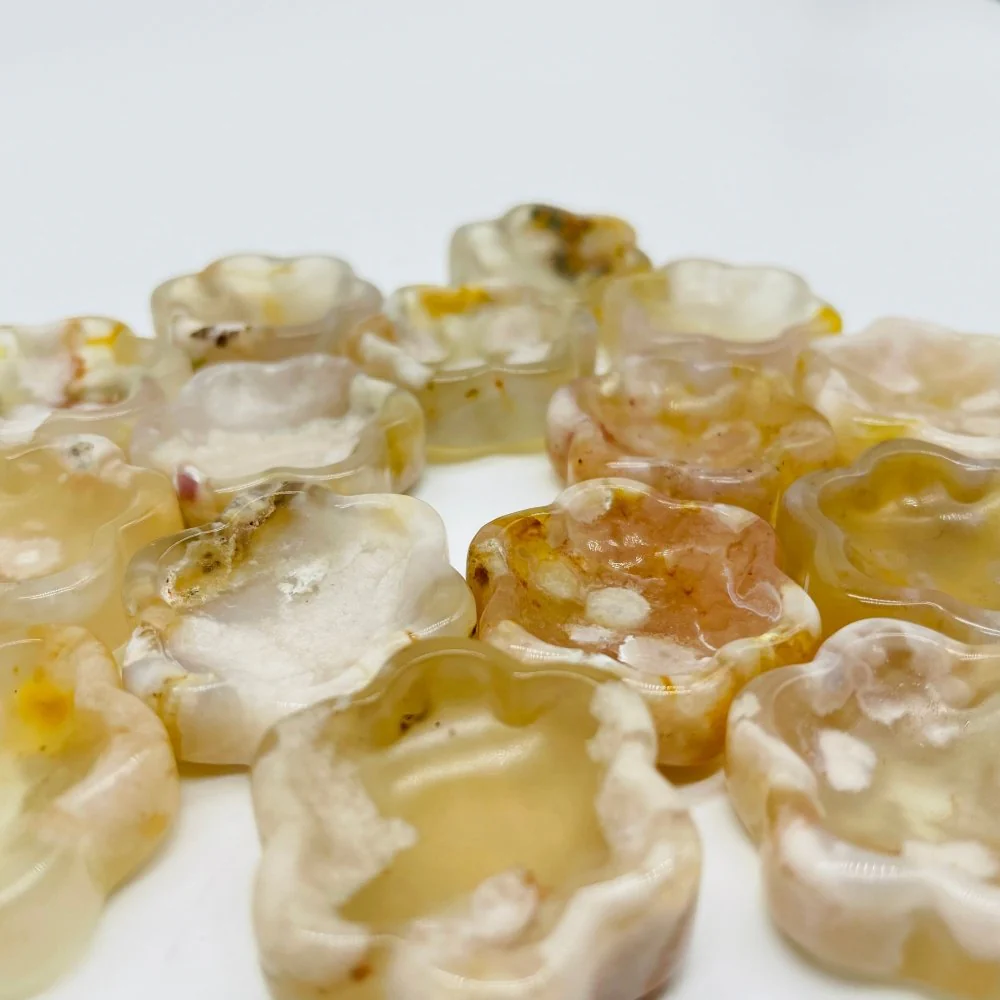 Sakura Agate Flower Bowl Wholesale - Image 4