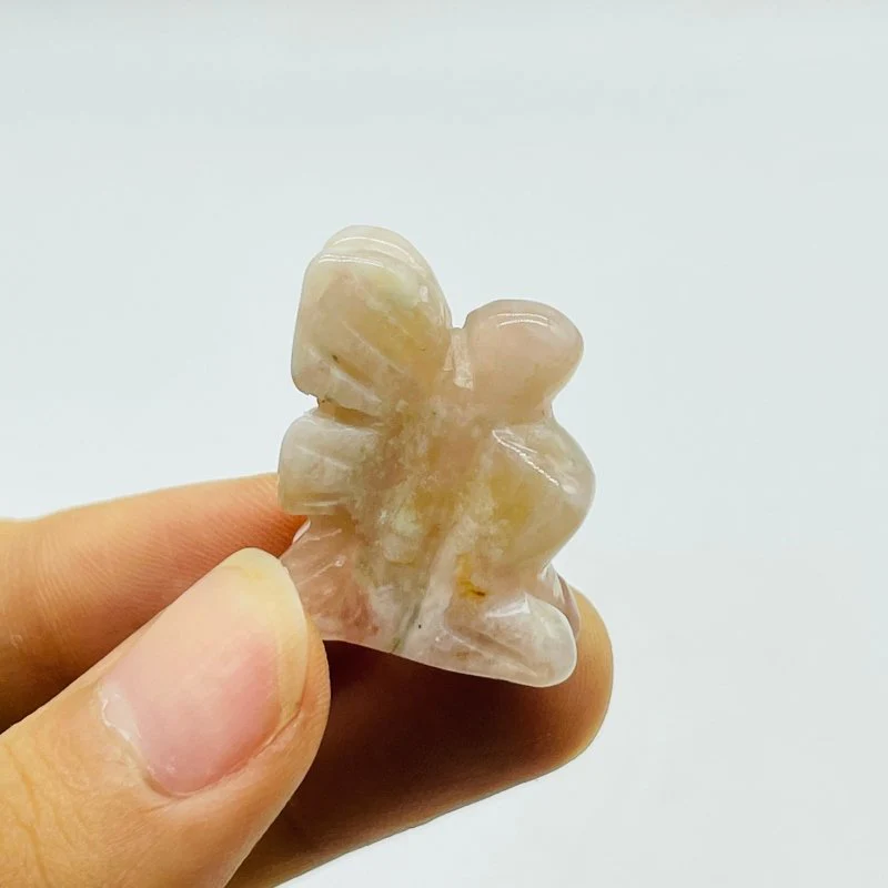 Mini Sakura Flower Agate Butterfly Fairy Carving Wholesale - Image 2