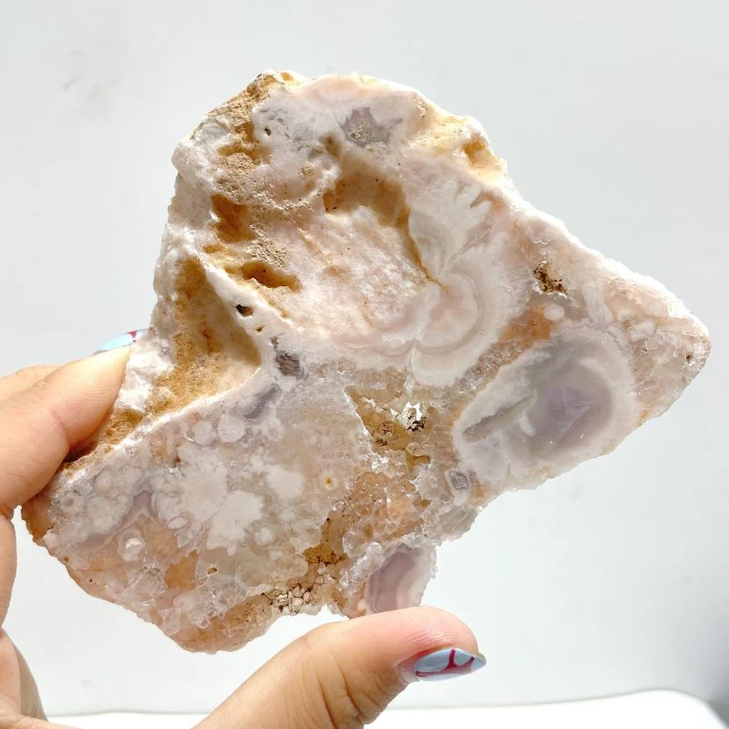 19 Pieces Sakura Flower Agate Slab - Image 5