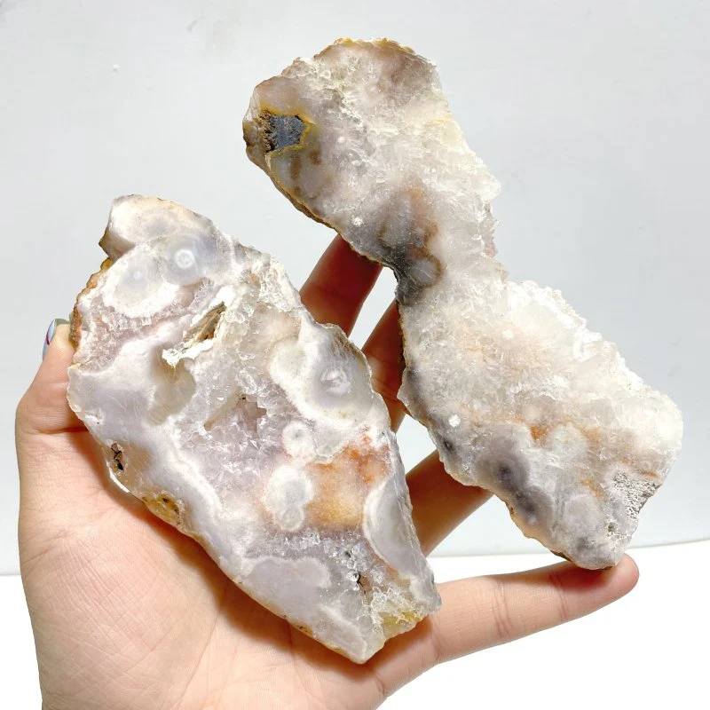 19 Pieces Sakura Flower Agate Slab - Image 7