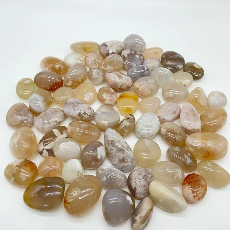 Sakura Flower Agate Tumbled Wholesale - Image 2