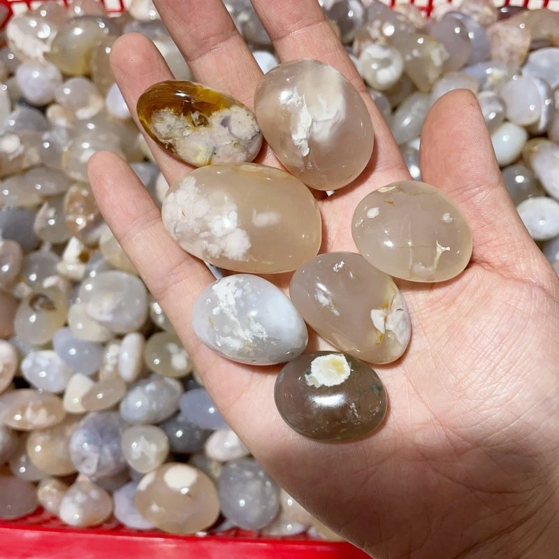 Sakura Flower Agate Tumbled Wholesale - Image 5