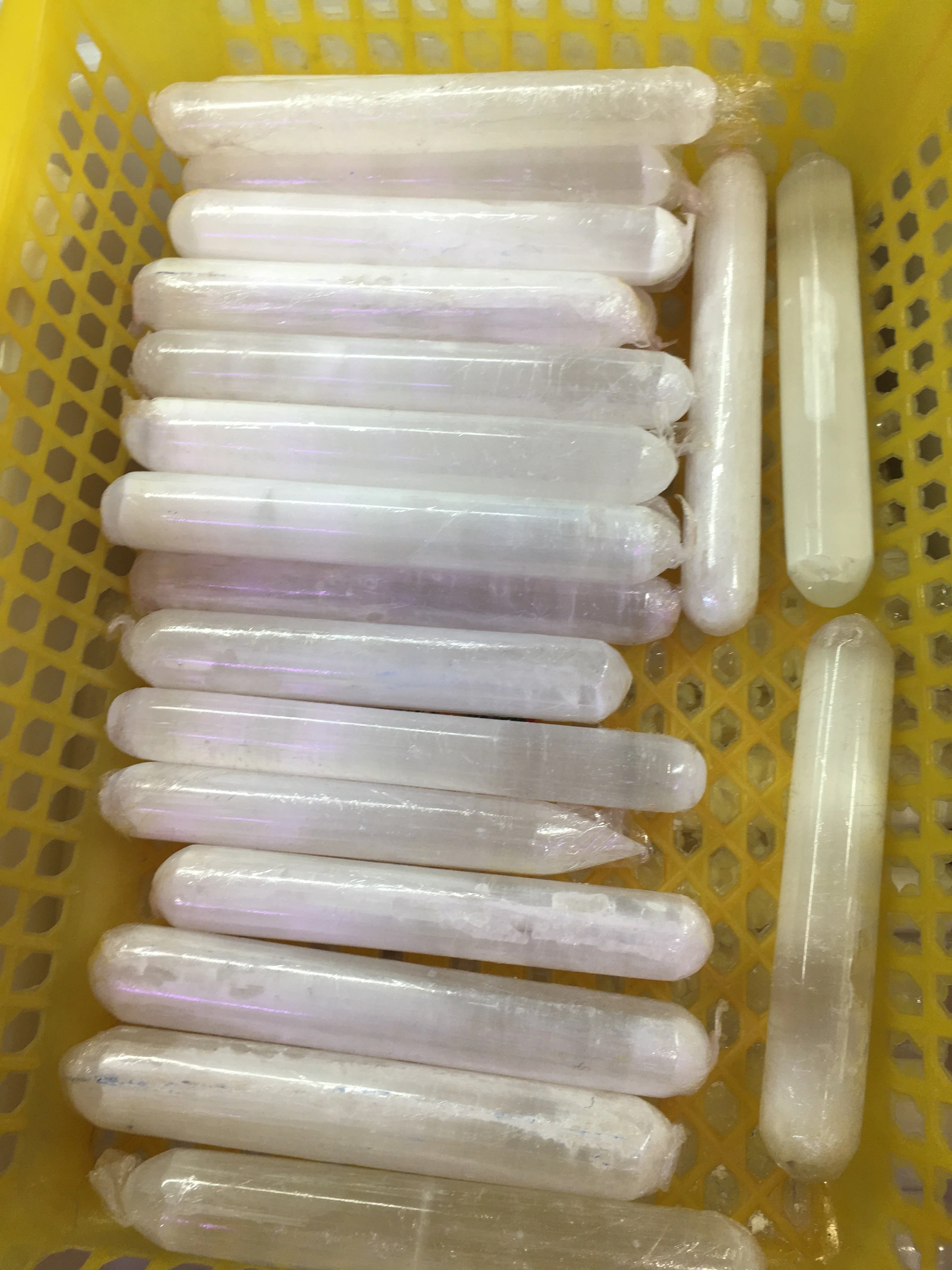 Selenite Massage Wands Round 6 Inches - Image 7