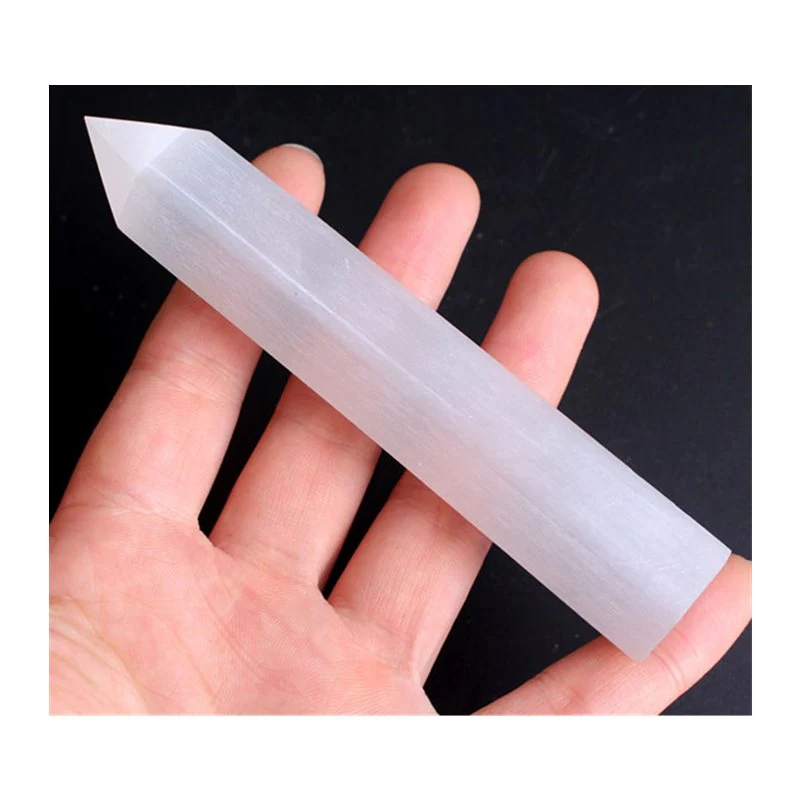 Selenite Tower Point 3.5in(9cm) Wholesale - Image 2