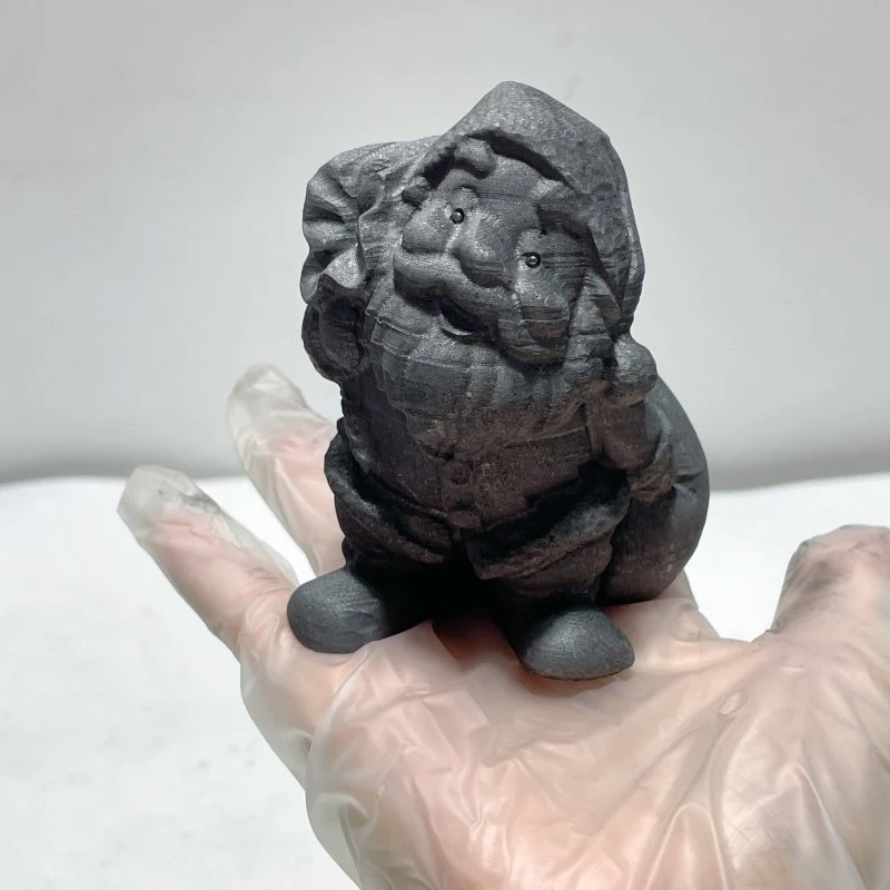 Shungite Santa Claus Carving Wholesale - Image 2
