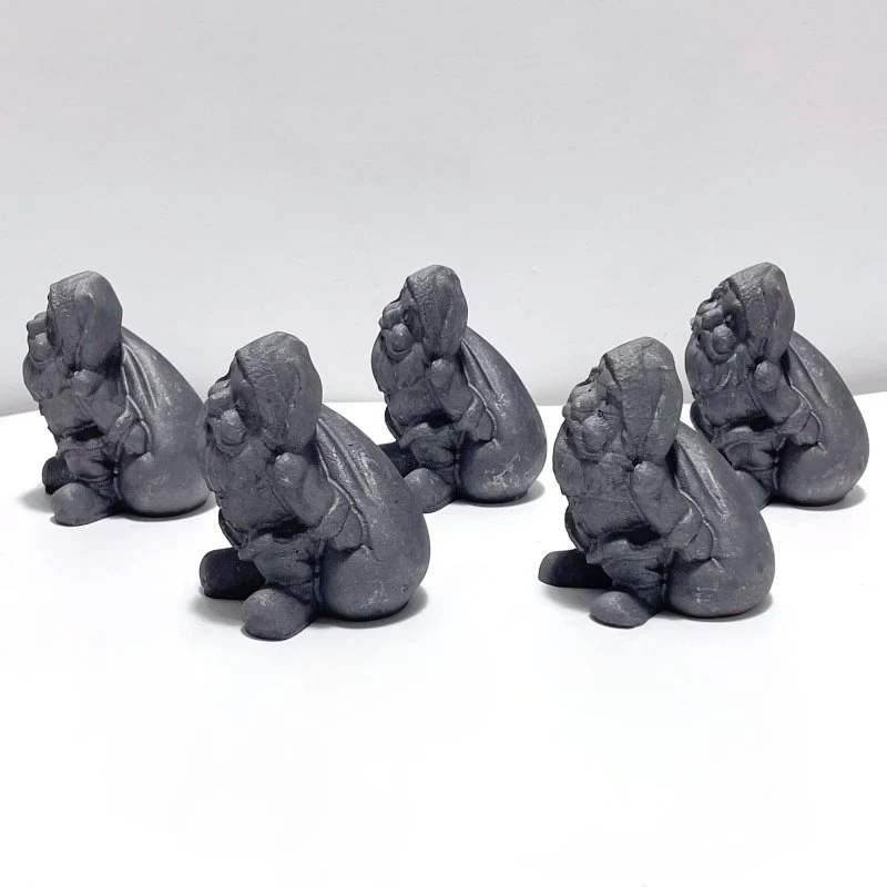 Shungite Santa Claus Carving Wholesale - Image 4