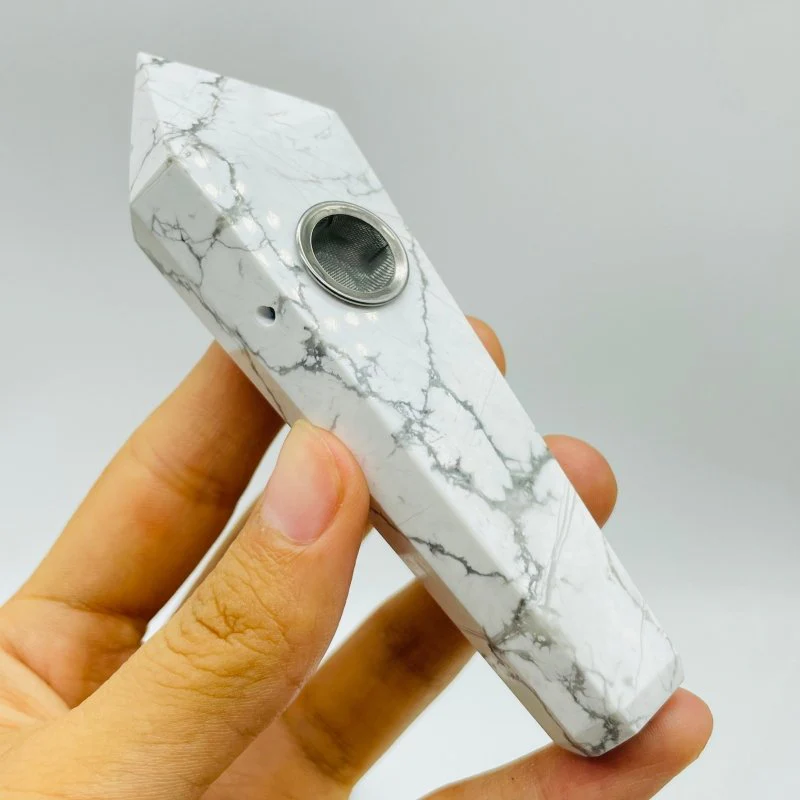 11 Types Side Hole Crystal Pipes Sodalite Apatite Rose Quartz Wholesale - Image 5