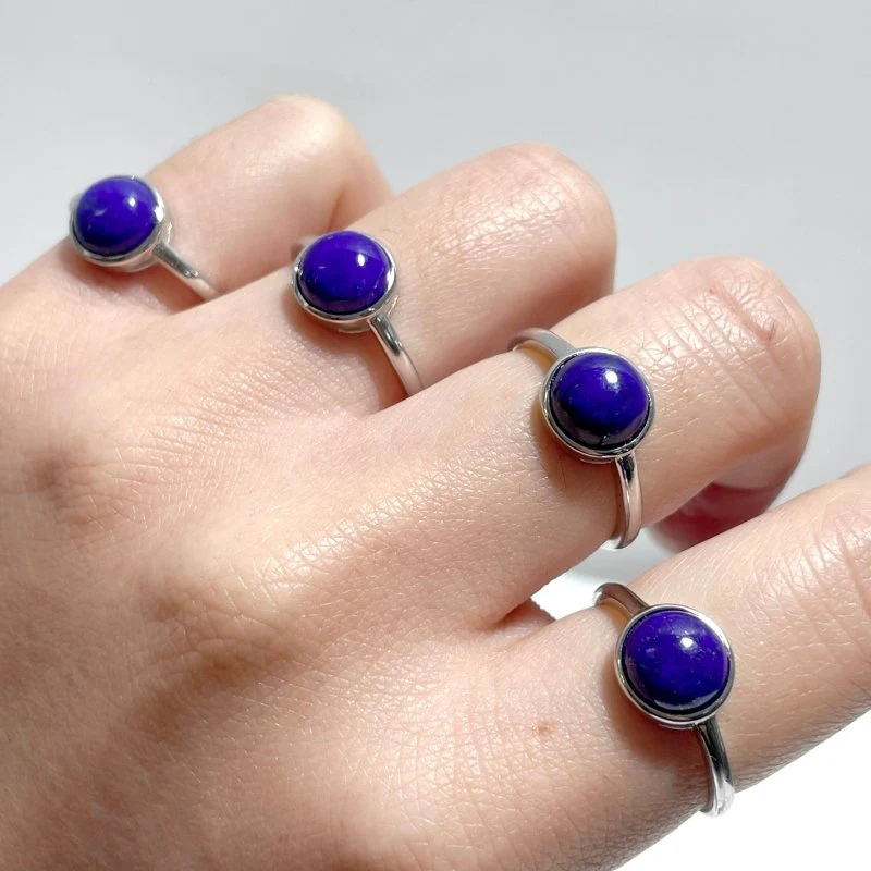 Simple Lapis Lazuli Ring Wholesale