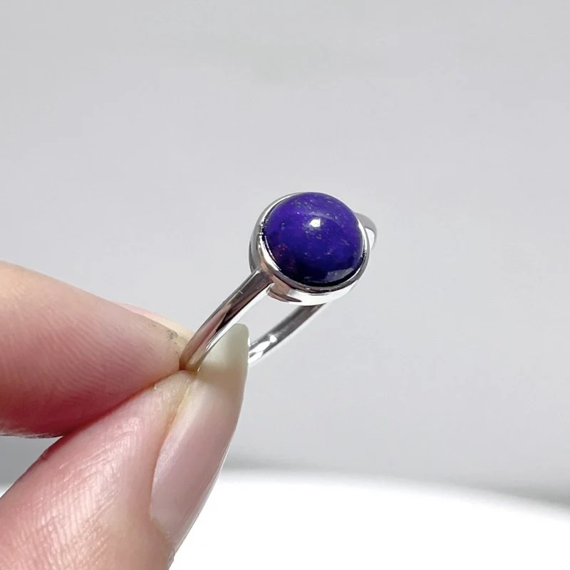 Simple Lapis Lazuli Ring Wholesale - Image 2