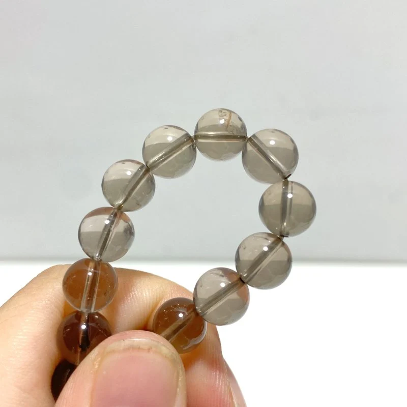 10 Pieces Six Star Line Smoky Quartz Bracelets - Image 4
