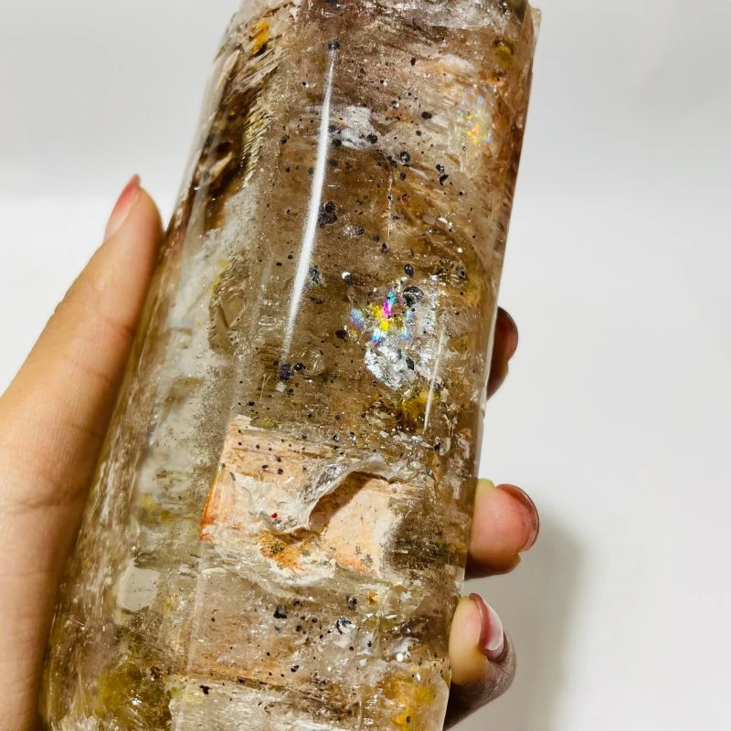 Skeletal Crystal Garden Quartz Mixed Mica High Grade Crystal Point For Collection - Image 2