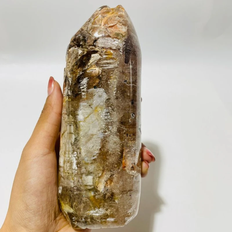 Skeletal Crystal Garden Quartz Mixed Mica High Grade Crystal Point For Collection - Image 3