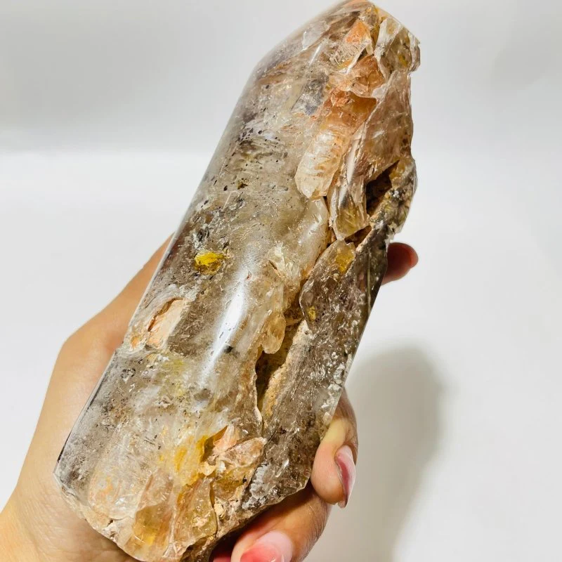 Skeletal Crystal Garden Quartz Mixed Mica High Grade Crystal Point For Collection - Image 4