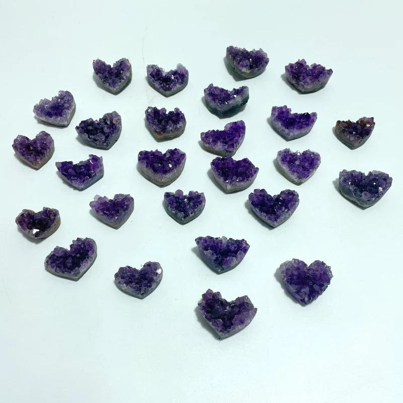 Small Amethyst Cluster Heart Shape Wholesale - Image 4