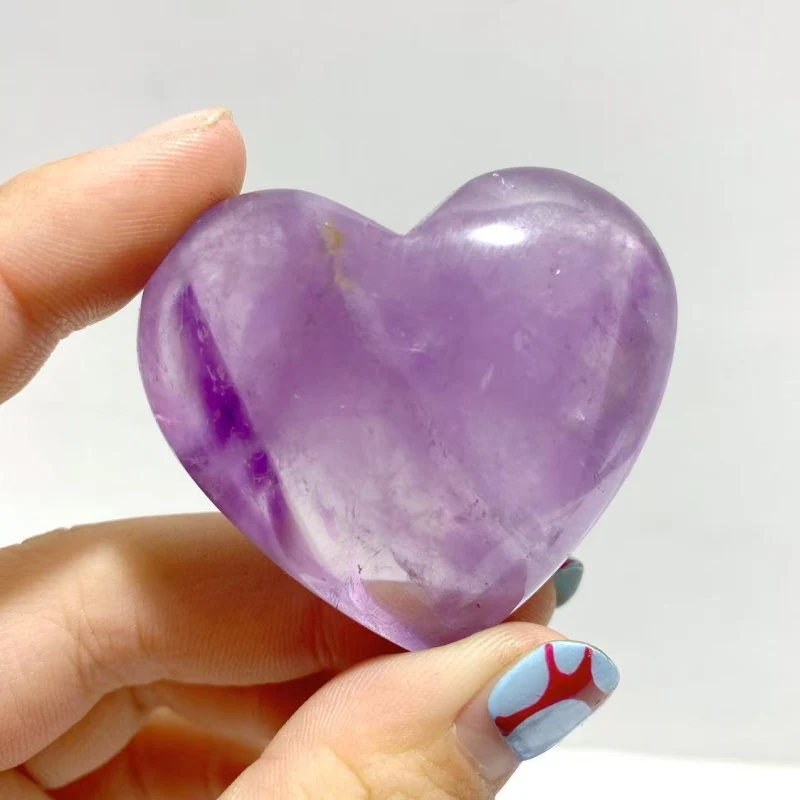 38 Pieces Small Amethyst Heart - Image 6