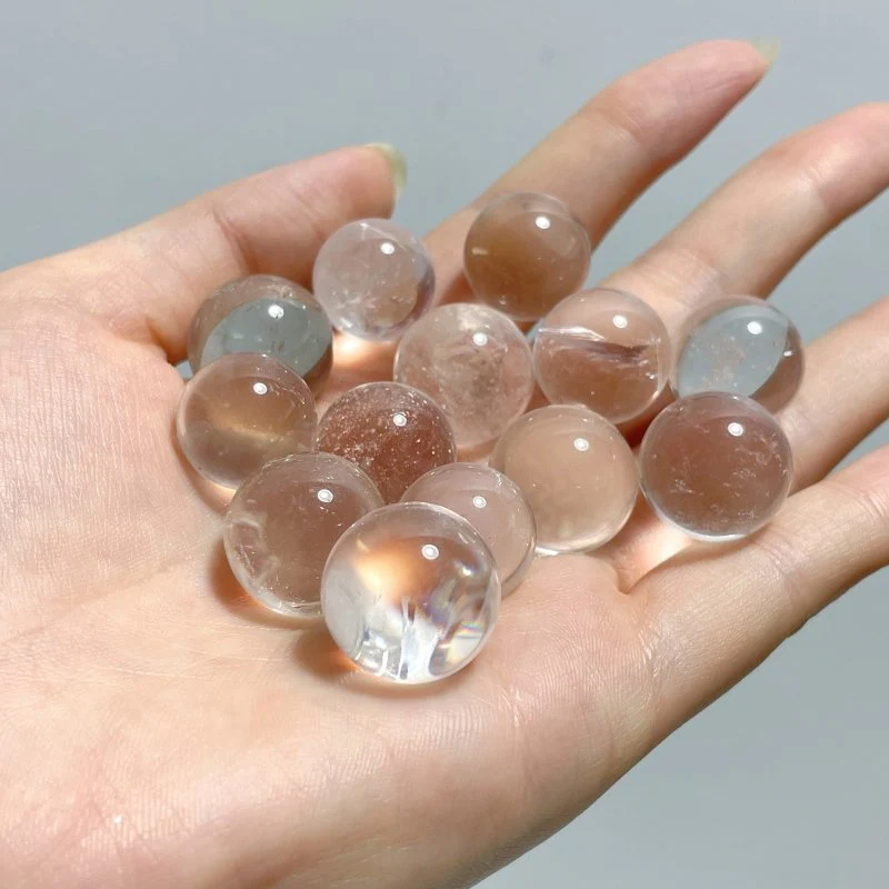 Mini Clear Quartz Spheres 1.5-2.1cm Wholesale