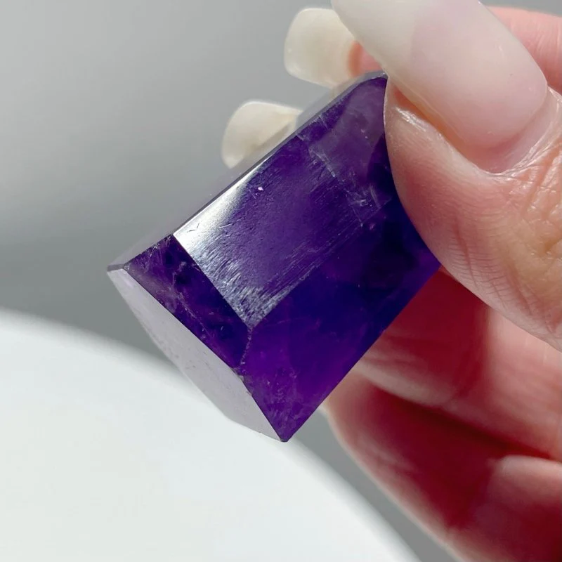 Small Deep Purple Amethyst Points Wholesale - Image 7