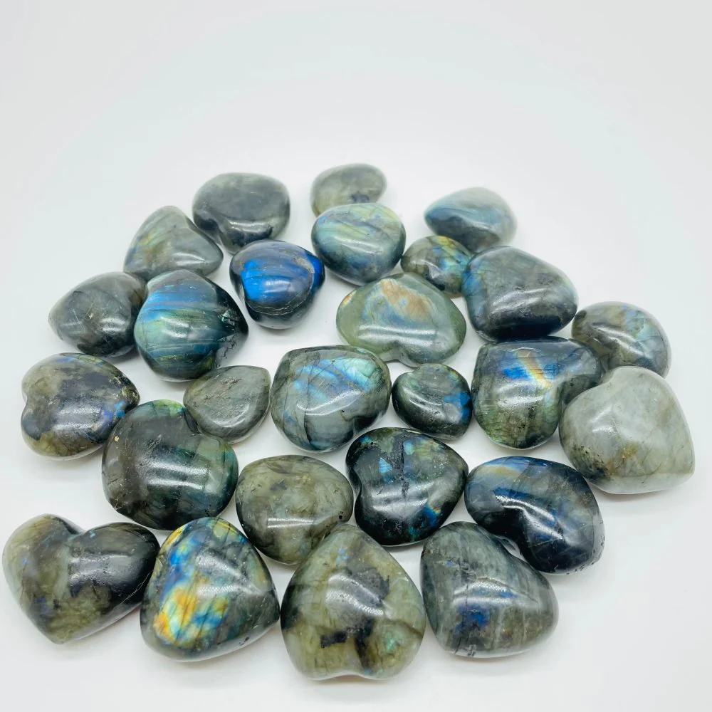 Small Labradorite Heart Wholesale - Image 3