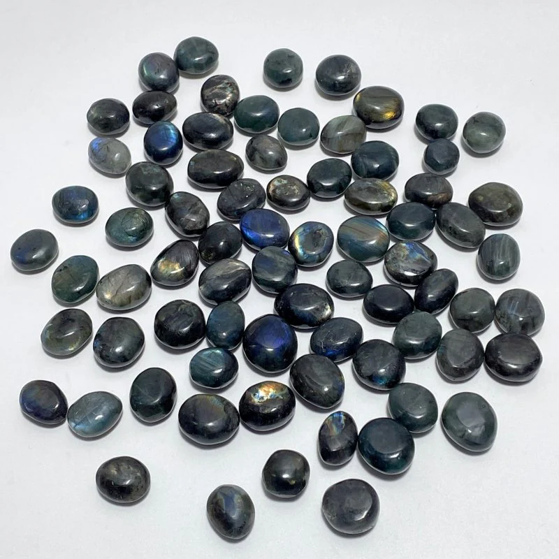 Small Flash Dark Labradorite Tumbled Wholesale