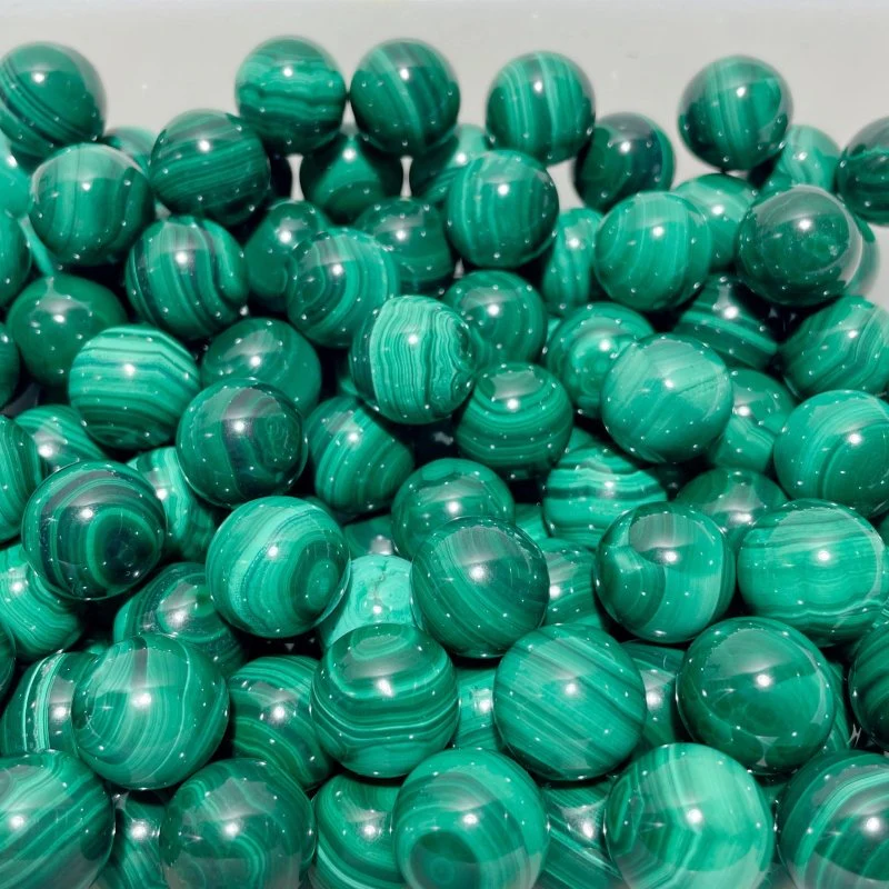 Mini Malachite Sphere Wholesale - Image 2