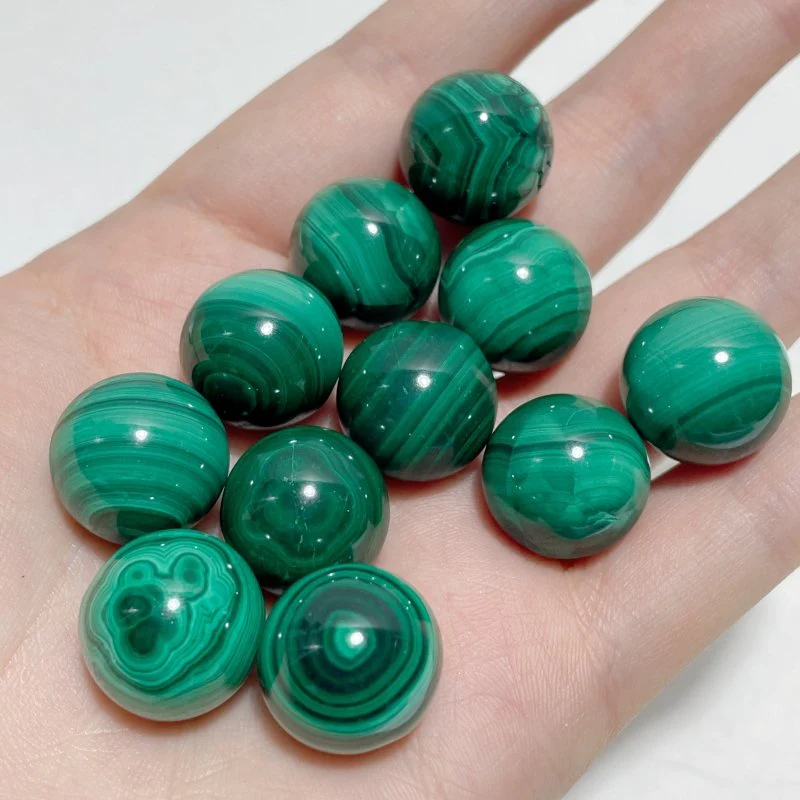 Mini Malachite Sphere Wholesale - Image 4