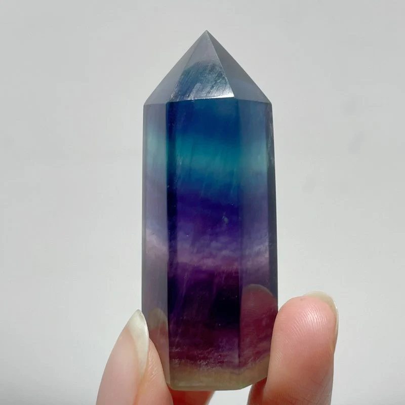 Small Rainbow Fluorite Point Tower Wholesale - Image 2