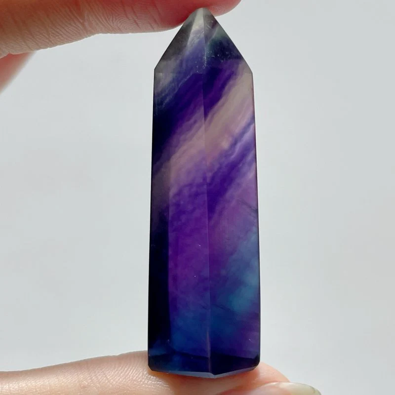 Small Rainbow Fluorite Point Tower Wholesale - Image 3