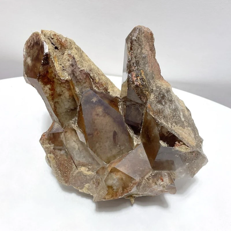Smoky Quartz Mixed Garden Quartz Specimen #2