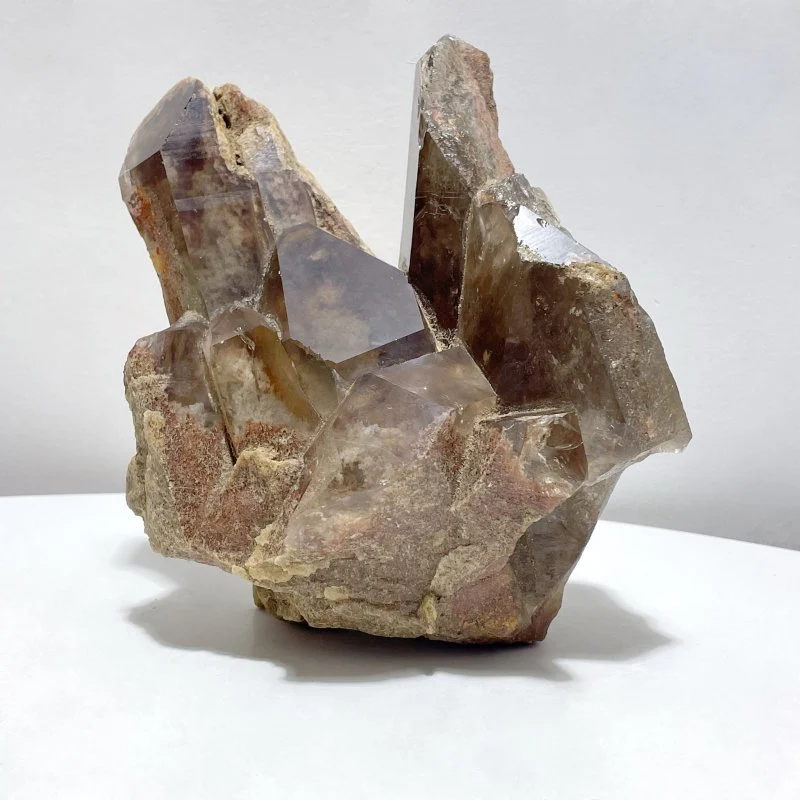 Smoky Quartz Mixed Garden Quartz Specimen #2 - Image 2