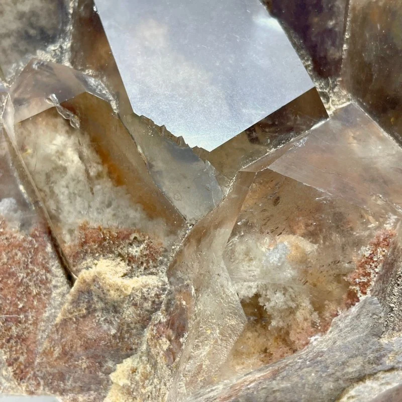 Smoky Quartz Mixed Garden Quartz Specimen #2 - Image 7