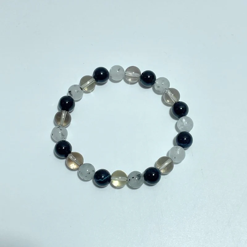 Smoky Quartz Blue Tiger Eye DIY Bracelet Wholesale Original Design - Image 4