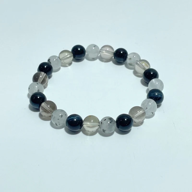 Smoky Quartz Blue Tiger Eye DIY Bracelet Wholesale Original Design - Image 5