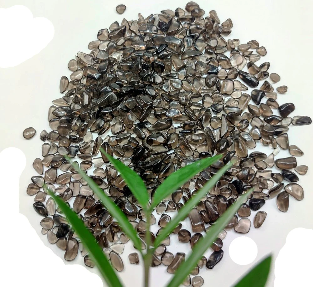 Smoky Quartz Crystal Gravel Customized Crystal Gravel Chips - Image 4