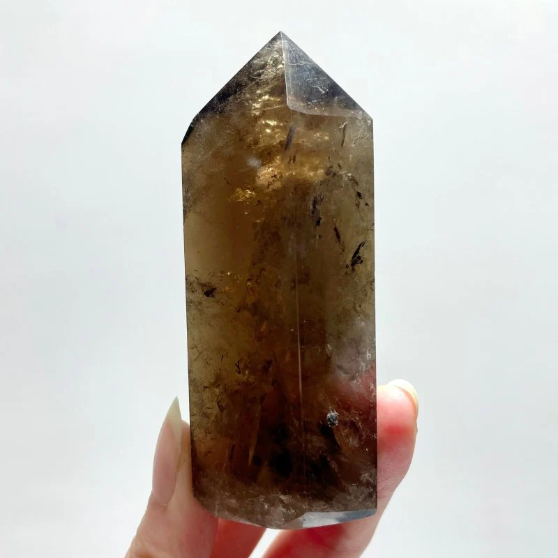 26 Pieces Fat Smoky Quartz Points 2.3-4.2in - Image 5