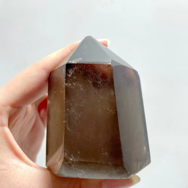26 Pieces Fat Smoky Quartz Points 2.3-4.2in - Image 6