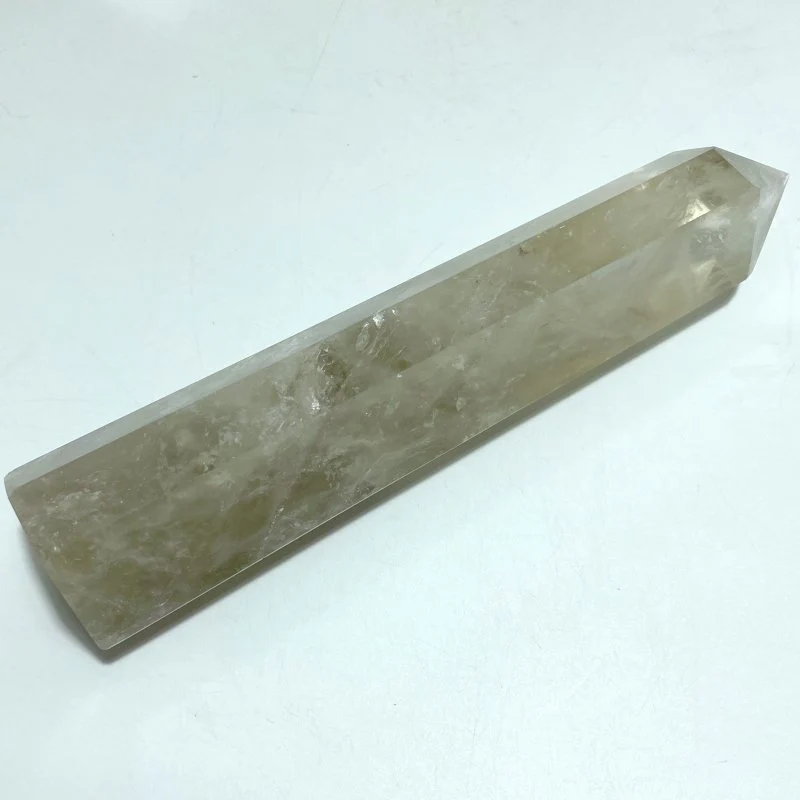 6 Pieces Tall Smoky Quartz Tower Point With Rainbow - Image 8