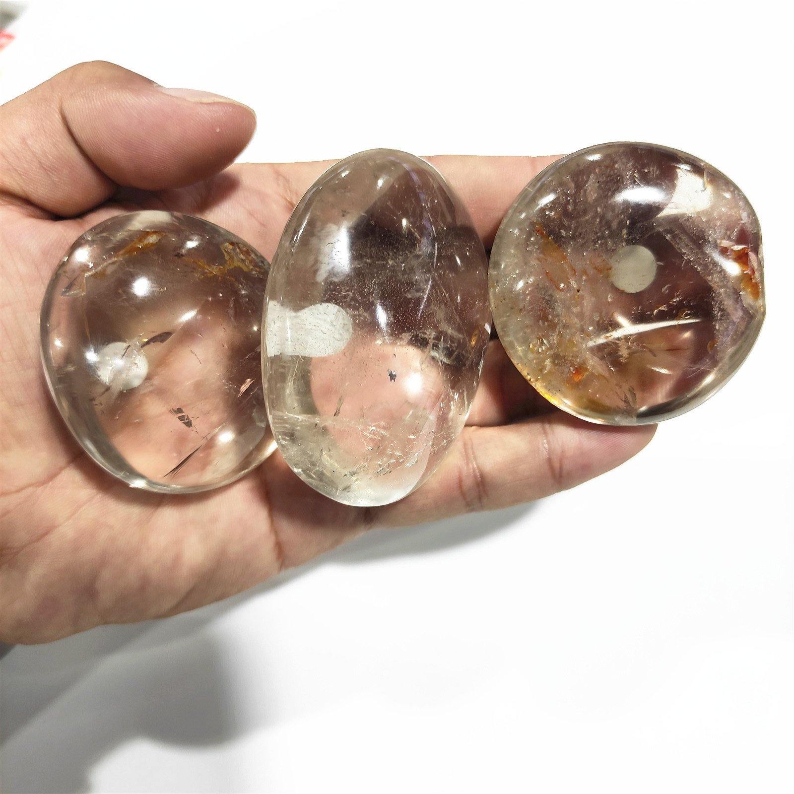 Smoky Quartz Tumbled Polished Light Color Wholesale - Image 3