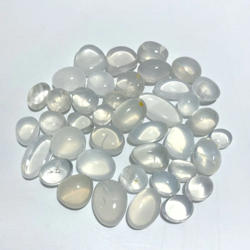 Smoky White Clear Quartz Tumbled Wholesale