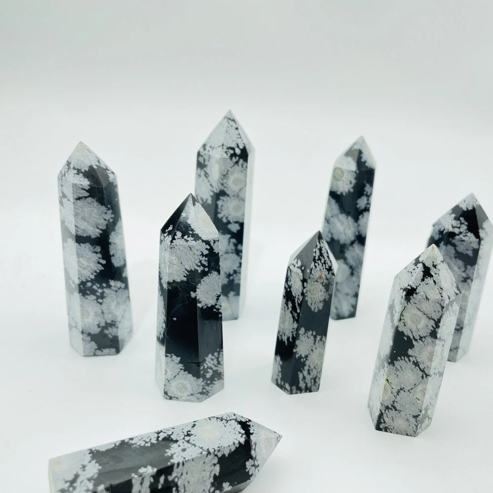 Snowflake Obsidian Tower 2-4in Point Wholesale - Image 2