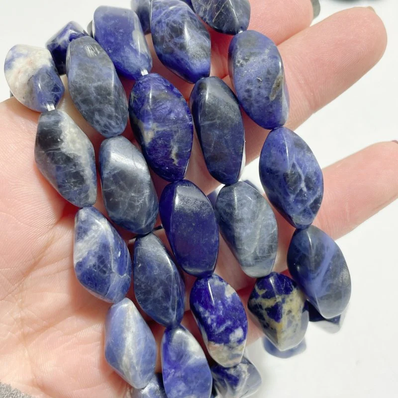Sodalite Bracelets Flame Shape Twist Beads Wholesale - Image 2