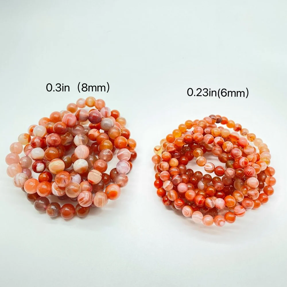 South Red Agate Bracelet Wholesale - Image 3