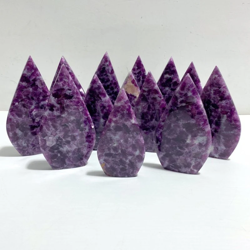13 Pieces Spark Lepidolite Arrow Head Shape - Image 3
