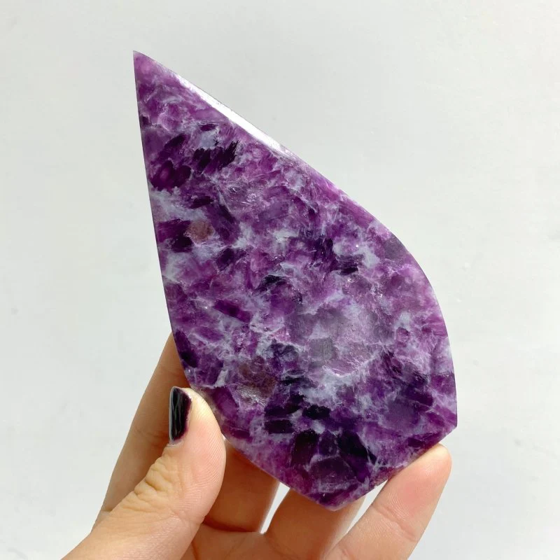 13 Pieces Spark Lepidolite Arrow Head Shape - Image 4