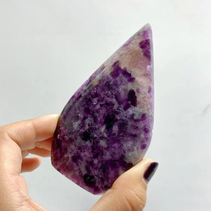 13 Pieces Spark Lepidolite Arrow Head Shape - Image 6
