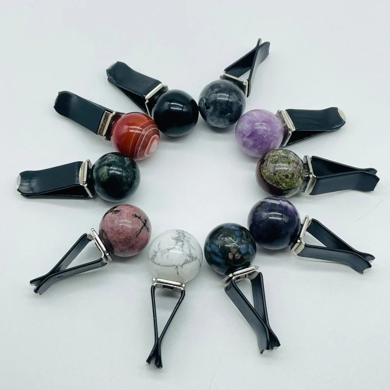 Spheres Crystal Car Air Vent Clips Wholesale Car Accessories - Image 2